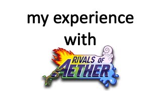 My experience with the Rivals of Aether community [upl. by Prudi369]