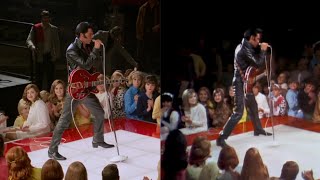 68 Comeback Special Medley  Elvis Movie  68 Comeback Special Comparison [upl. by Tan509]