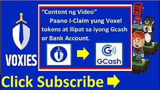 Voxies  Paano iconvert sa Gcash or Bank Account ang Voxel Token ng game [upl. by Ainot701]