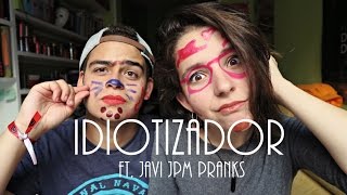 Idiotizador ft Javi JPM Pranks  CarlotaVlogs [upl. by Nyrhtak717]