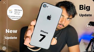 iPhone 7 on iOS 1582  New Update Whats NEW [upl. by Norved]