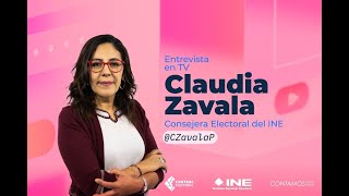 El trámite de la credencial de elector para mexicanos en el extranjero es permanente Claudia Zavala [upl. by Anrahc]