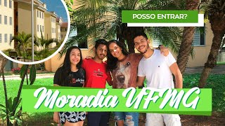 COMO É A MORADIA UNIVERSITÁRIA DA UFMG Tour e Dúvidas Frequentes Com Mirela e Fabrício [upl. by Lesly815]