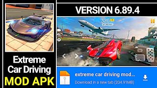 Extreme Car Driving Simulator MOD APK Unlimited Money Version 6894 [upl. by Reywas]