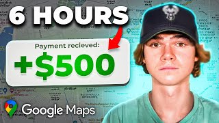 I Tried Making 500Day With Google Maps  Make Money Online [upl. by Yhtamit]