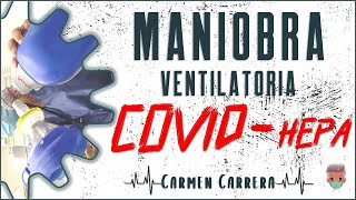 📌MANIOBRA VENTILATORIA en la COVID19 durante la RCP con AMBU Filtro HEPA [upl. by Annoda119]