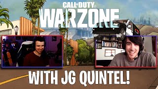 WARZONE WITH JG QUINTEL CREATOR OF quotCLOSE ENOUGHquot [upl. by Lowrance]