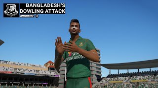 Bangladeshs Bowling Attack in Cricket 24 [upl. by Ottie]