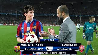 Pep Guardiola will never forget Lionel Messis performance in this match [upl. by Mcdade833]