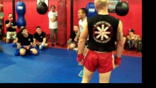 saenchai seminar  inside leg kick [upl. by Demakis771]