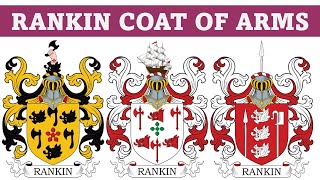 Rankin Coat of Arms amp Family Crest  Symbols Bearers History [upl. by Nita]