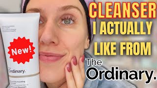 The Ordinary SECRETLY Launched A NEW CLEANSER That I Actually Like… Glucoside Cleanser Review [upl. by Michelsen]