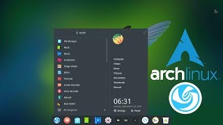 How to install GUI in Arch Linux  Desktop Environment Deepin [upl. by Milman]