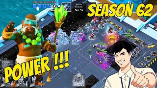 Warships Season 62  👍 Tıny Shock And DR Kavan Effective  Boom Beach Gameplay [upl. by Bergren311]