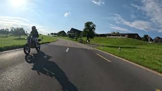 GoPro11 an Kymco DTX  240624 SunsetRide [upl. by Betty680]