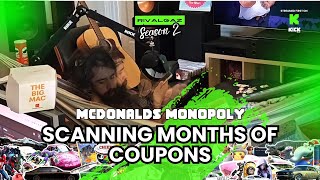 I scanned hundreds of McDonalds Monopoly coupons [upl. by Husein]