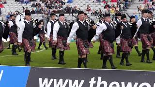 World Pipe band Championships 2017  Police Service of Northern Ireland MSR  4KUHD [upl. by Tertius]