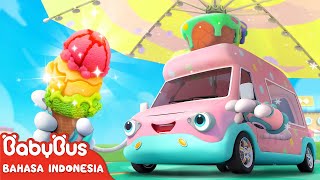 Pitam panas Truk Es Krim 🍦🥵 Lagu Es Krim  Lagu Anakanak  Truk Monster  BabyBus Bahasa Indonesia [upl. by Pacifa30]