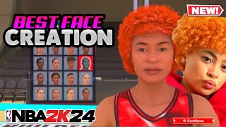 BEST ICE SPICE NBA 2K24 FACE CREATION TUTORIAL HOW TO MAKE ICE SPICE on NBA 2K [upl. by Ransome]