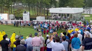 2024 Solheim Cup Match No 1 Introductions [upl. by Lsiel]