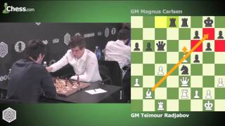 Teimour Radjabov vs Magnus Carlsen World Blitz Championship [upl. by Eisele]