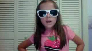 6 Year Old Girl Singing Tik Tok By Kesha [upl. by Bergerac]