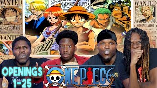 Non One Piece FANS REACT to One Piece Openings 125  All One Piece Opening Reaction [upl. by Arly]