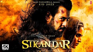 SIKANDER  Hindi Trailer  Movie Trailer  Salman Khan  Laxman keshav [upl. by Zosi]