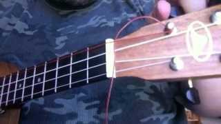 Aquila Unwound Low G RED SERIES ukulele string [upl. by Erena711]