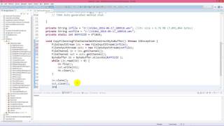 Java NIO  Ways to Copy File in Java [upl. by Dlanod]