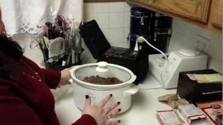 Chocolate Molten Chocolate Chocolate Cake in a Crock Pot  Preparedness Pro [upl. by Muraida]