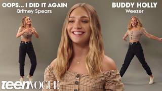 Maddie Ziegler Tries Iconic Music Video Dances  Teen Vogue [upl. by Lyman568]