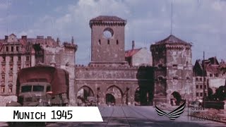 Munich 1945 in color and HD [upl. by Akamahs]