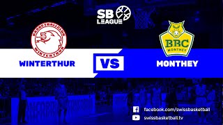 SB League  Day 4 WINTERTHUR vs MONTHEY [upl. by Anaahs]