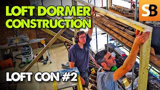 Dormer Construction  Loft Conversion 2 [upl. by Heyes292]