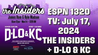 Brandon Aiyuk trade ideas and Kings place NBA power rankings  July 17 The Insiders  DLo amp KC [upl. by Isaiah84]