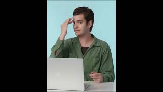 IA 6  Andrew Garfield falando português [upl. by Asenej]