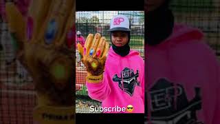 Your batting gloves if you 🔥🔥🔥edit drip baseball hitting [upl. by Mayap429]