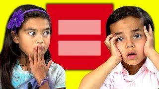 Kids React to Gay Marriage [upl. by Dulcea637]