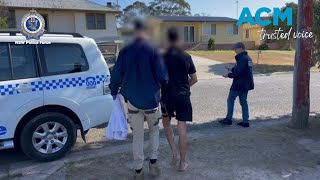 NSW Police deploy 120 extra detectives in Kempsey raid [upl. by Alby246]