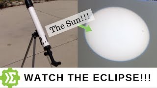 How to SAFELY view an Eclipse and Find Sunspots [upl. by Richelle185]