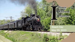 Illinois Railroad Museum  Steam Days 2023 [upl. by Namyw216]