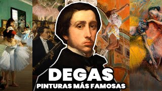 Los Cuadros más Famosos de Edgar Degas  Historia del Arte [upl. by Anelrac]