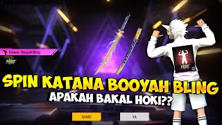 BORONG KATANA BOOYAH BLING  Spin Skin Katana Booyah Bling amp Emote Whos The Booyah Champ Terbaru [upl. by Eisnil126]