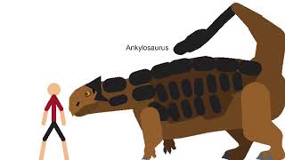 Dinosaur Size Comparison [upl. by Cousins494]