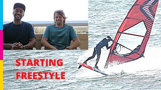 Starting Freestyle Windsurfing With Dieter Van der Eyken [upl. by Udella]