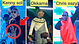 BANDITSE AMATEKA🔥 Chriss eazy kenny sol Okkama afrique FULL PERFORMANCE CHOP LIFE KIGALI [upl. by Nairadal345]