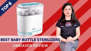 ✅ Top 6 Best Baby Bottle Sterilizers in India  Baby Bottle Steam Sterilisers Review [upl. by Lovett395]