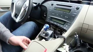 Bluetooth Kit for Toyota Prius 20102011 by GTA Car Kits [upl. by Llertnod945]