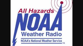 NOAA Wx Radio Broadcast Alabama Killer Tornadoes  3992 amp 31092 [upl. by Kendre]